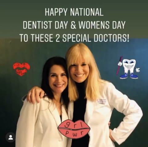 Happy national dentist day & womens day to these special doctors